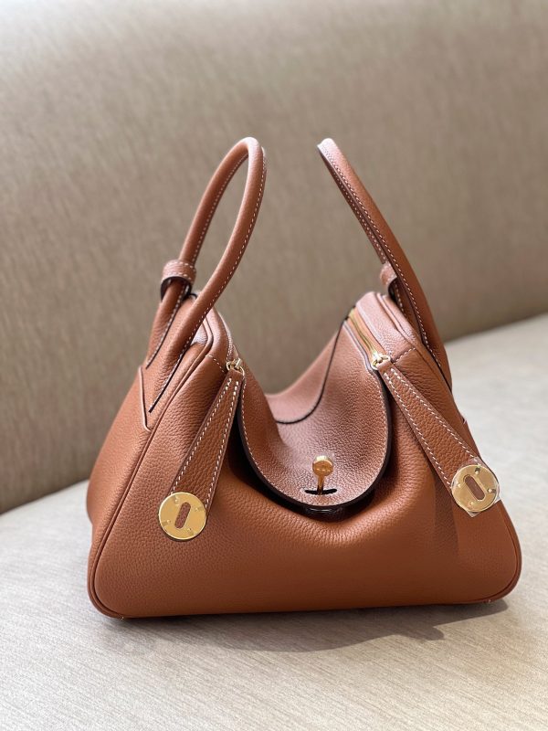 Lindy 26 Brown Gold Hardware