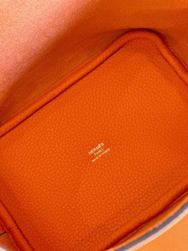 HN 18 Orange Togo Leather Gold Hardware
