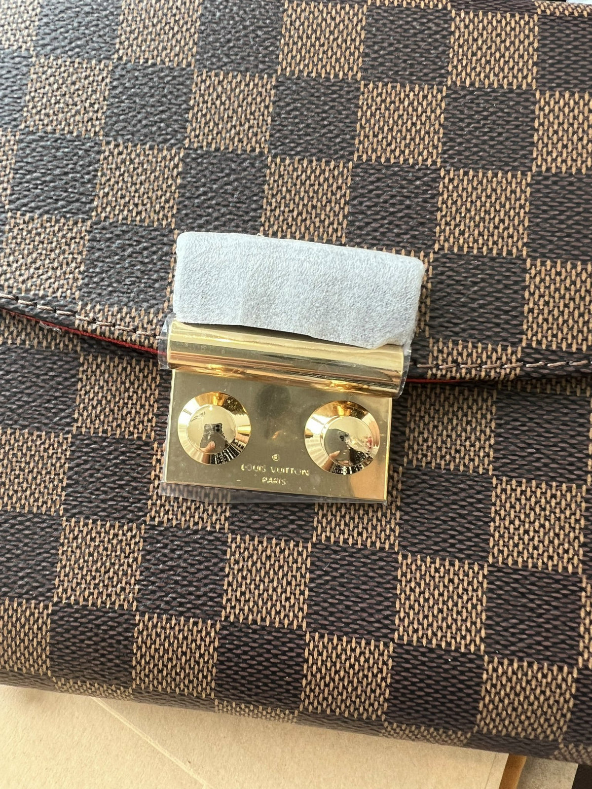Louis Vuitton LV Croisette Like Auth Brown Handbags 25.5cm