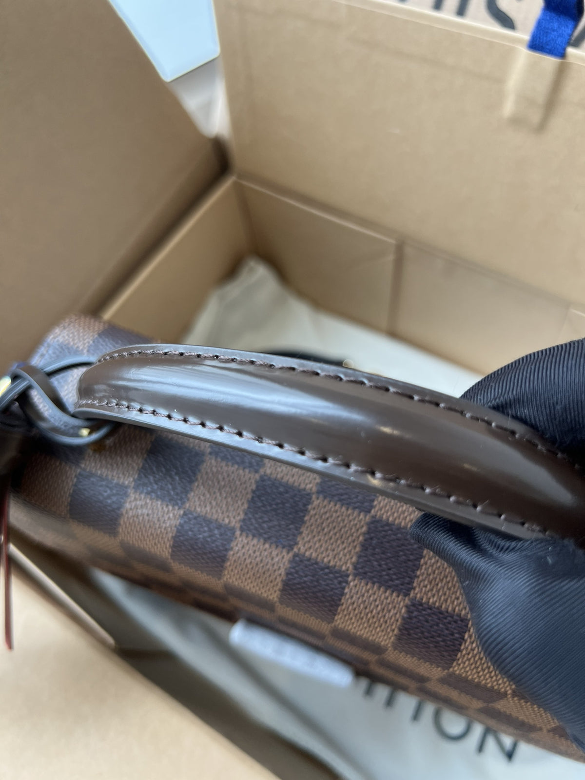 Louis Vuitton LV Croisette Like Auth Brown Handbags 25.5cm