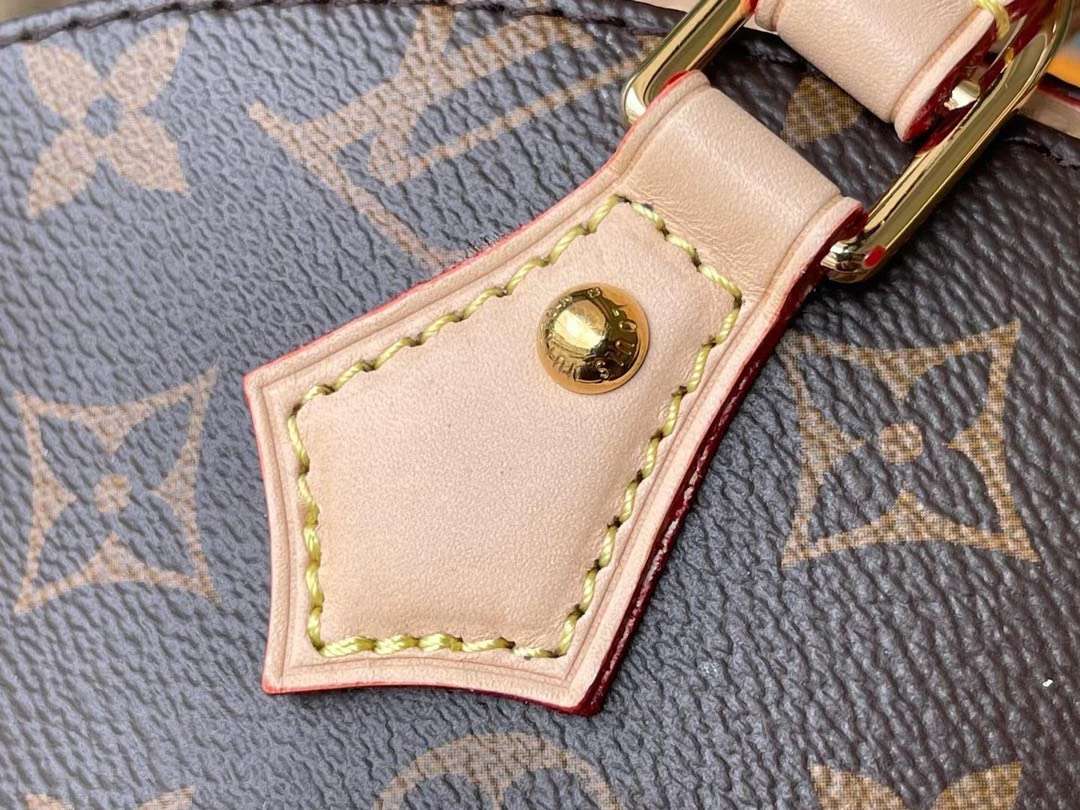 Louis Vuitton Ellipse BB Monogram Handle White Milk Handbags 28x21x8cm