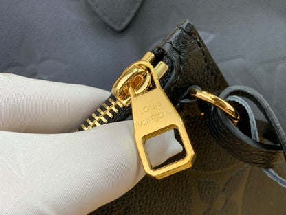 Louis Vuitton LV Never Full Black Handbags 32x29x17cm