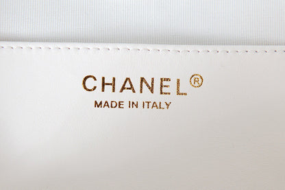 Chanel The One Like Auth Handbags Smooth Leather Heart-Pattern Milk Lock Gold 16.5x18x6.5cm