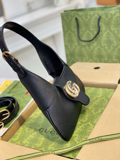 Gucci Like Auth Women’s Handbag Black 28cm
