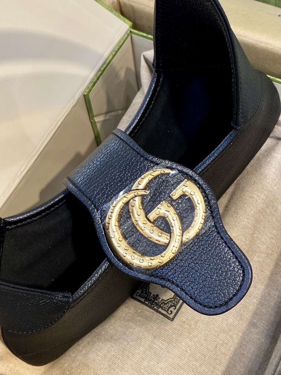 Gucci Like Auth Women’s Handbag Black 28cm