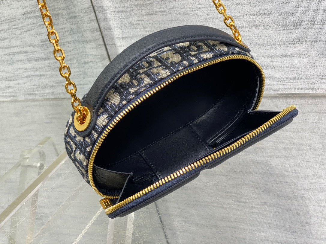 Dior branded women’s handbag with crossbody strap 18x6cm