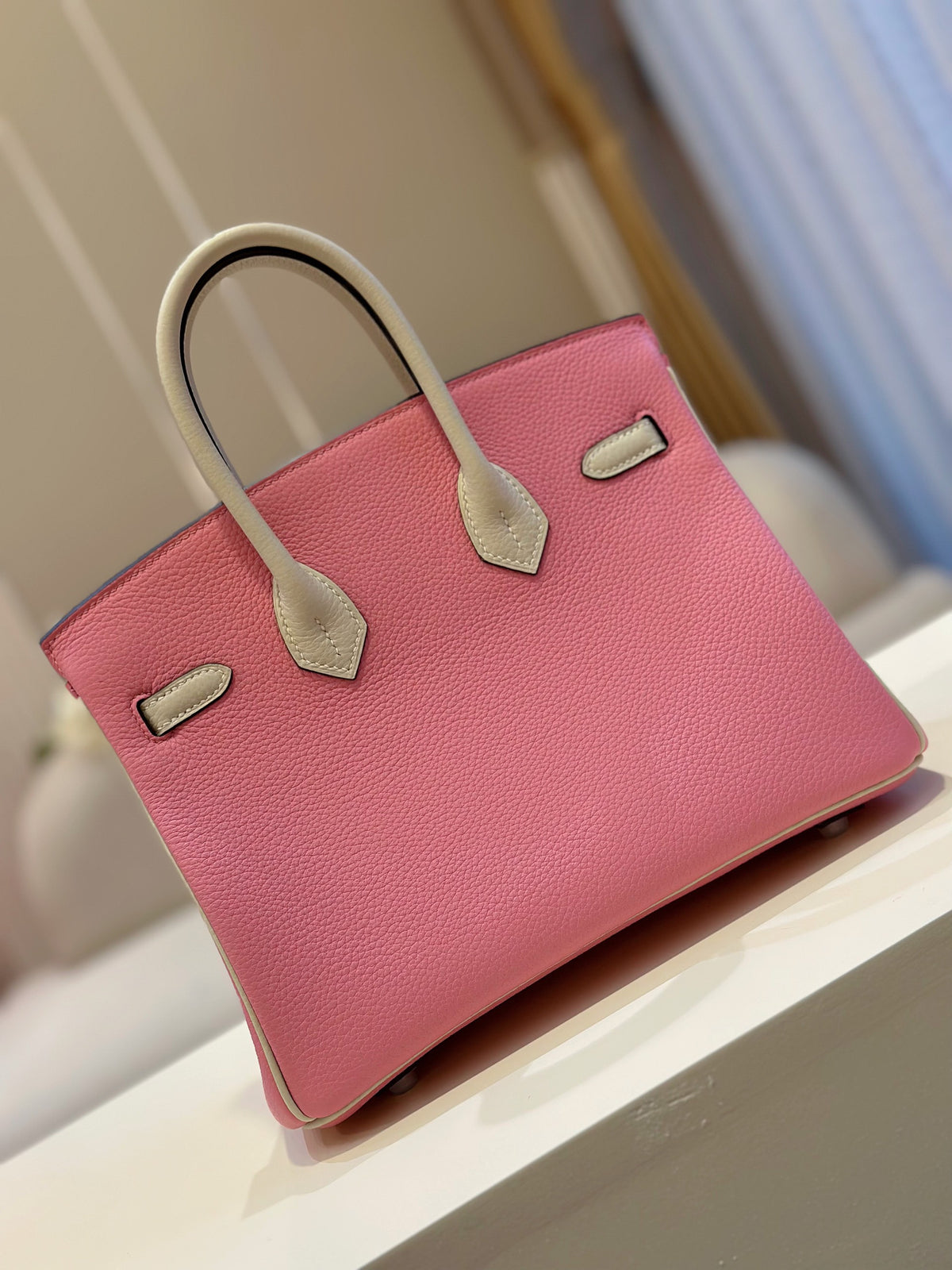HN 25 Pink/Beige Customize Palladium Hardware