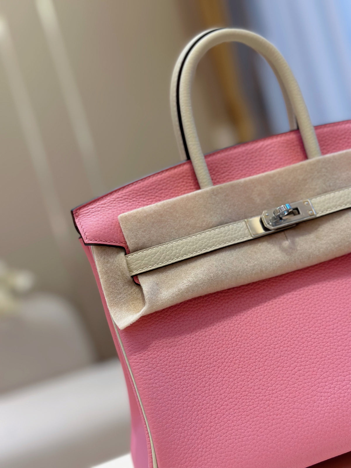 HN 25 Pink/Beige Customize Palladium Hardware