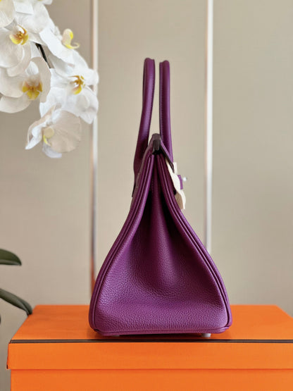 HN Birkin 30 Purple Palladium Hardware