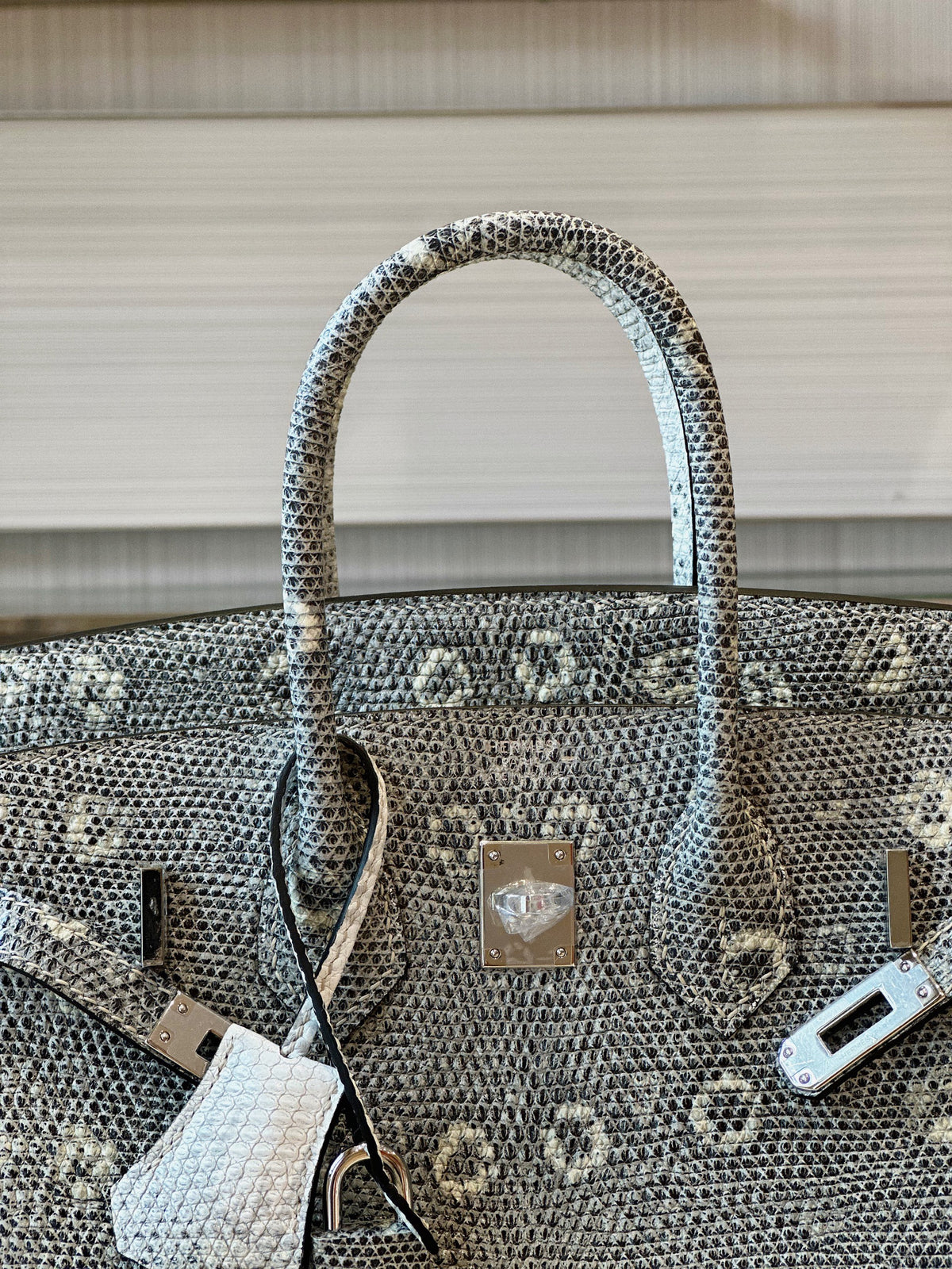 HN 25 Omber Genuine Lizard leather Gold Hardware