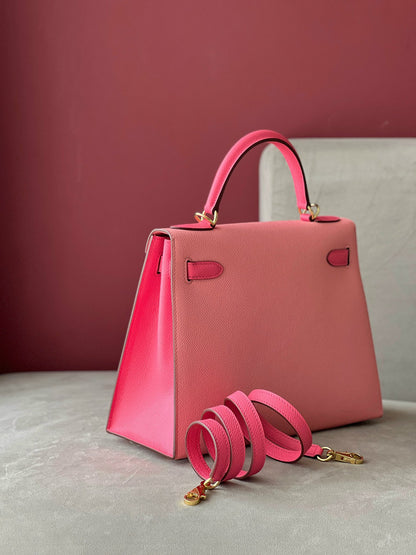 HN 28 Rose Pink/ Pink Gold Hardware