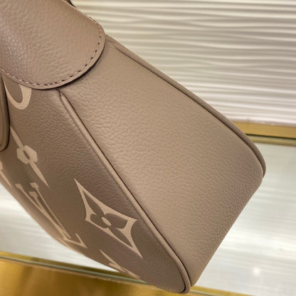 Louis Vuitton LV Bagatelle Monogram Like Auth Handbags 24x18cm