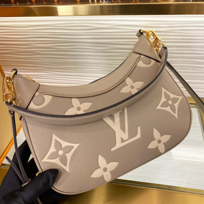 Louis Vuitton LV Bagatelle Monogram Like Auth Handbags 24x18cm