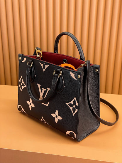 Louis Vuitton LV On The Go PM Tote Bag Like Auth Handbags Woman’s 25cm