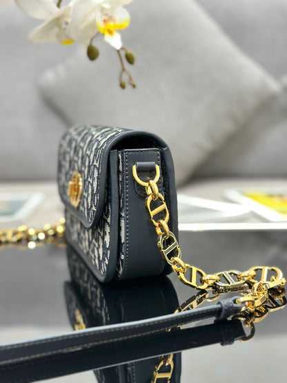 Dior 30 Montaigne Avenue Monogram Super Bag 22.5x12cm