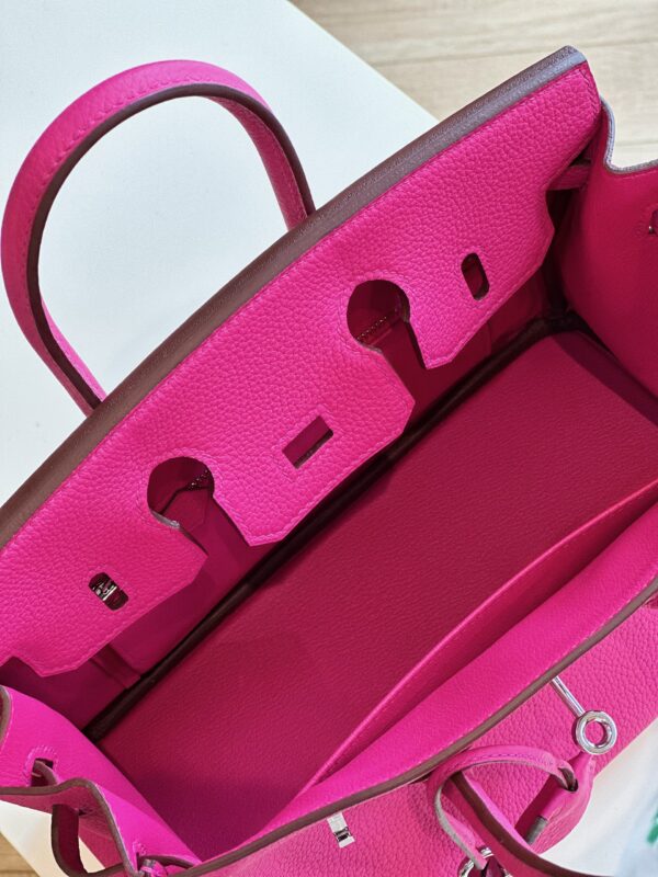 HN 25 Pink Togo leather Palladium Hardware