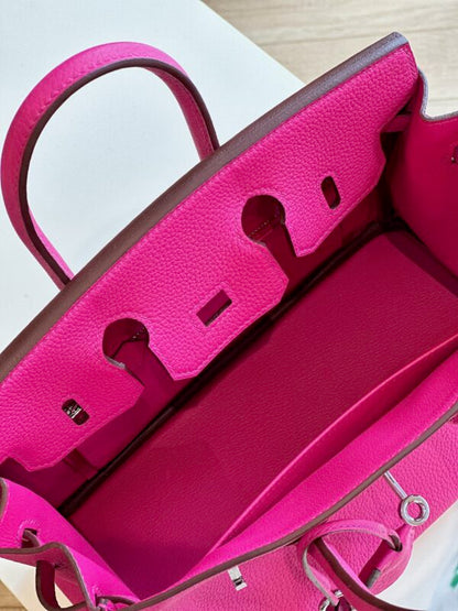 HN 25 Pink Togo leather Palladium Hardware