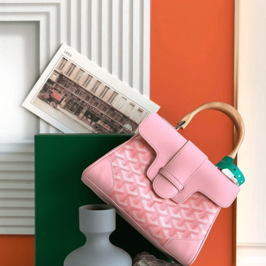 Goyard Saigon Pink Replica 11 High Quality Bag  20x15cm