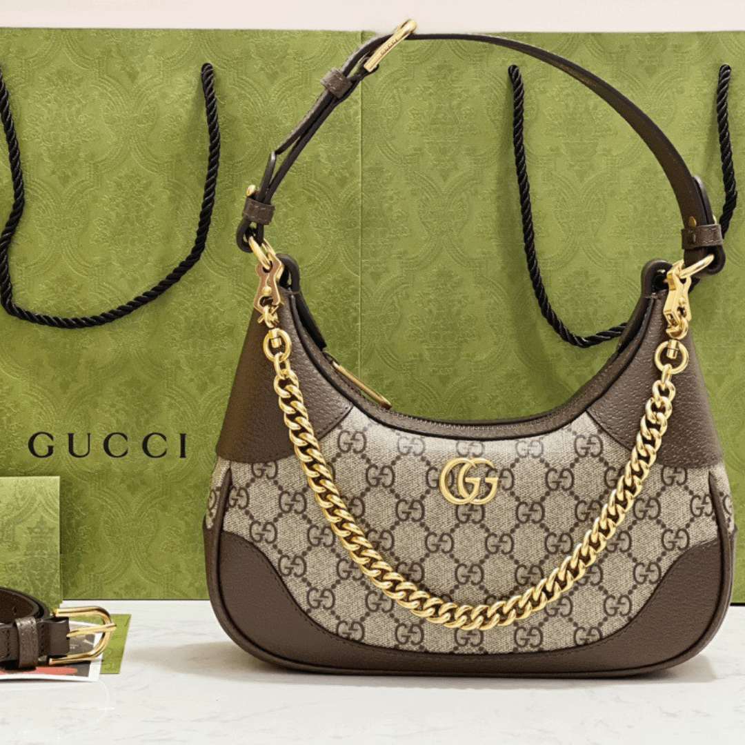 Gucci Cosmoonie Super Quality Women’s Handbag with Gold Buckle Set 28cm