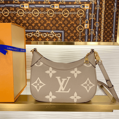Louis Vuitton LV Bagatelle Monogram Like Auth Handbags 24x18cm