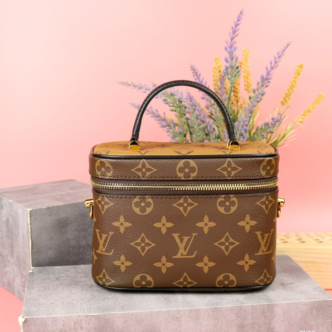 Louis Vuitton LV Clutch Box Bag Replica 11 Brown 19x13x10cm