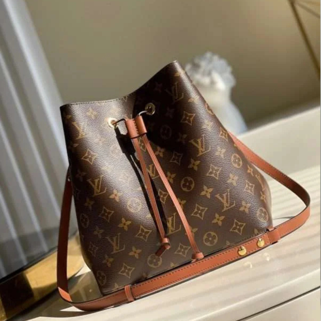 Louis Vuitton LV NeoNoe Like Auth Monogram Pattern Handbags 26x22x27cm