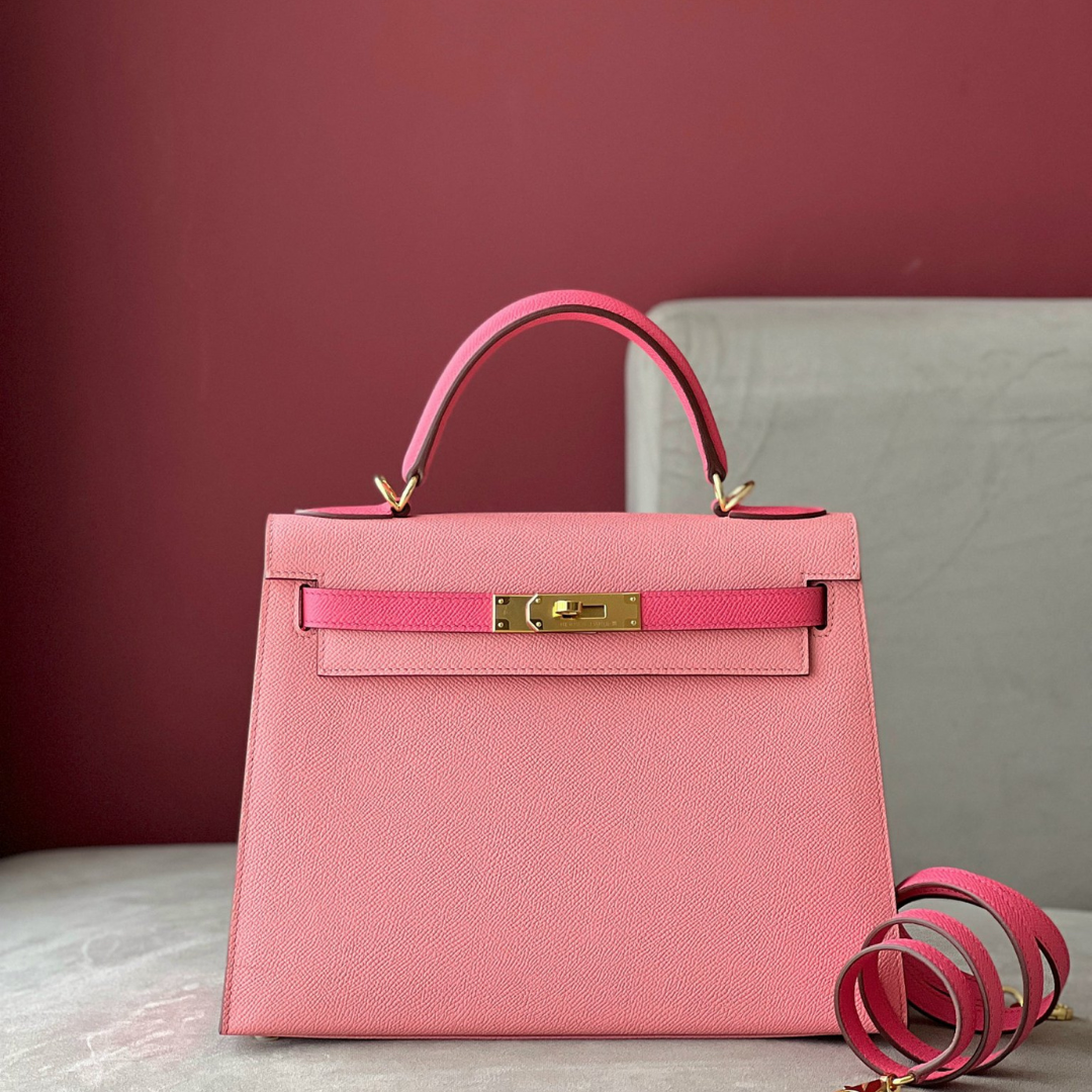 HN 28 Rose Pink/ Pink Gold Hardware