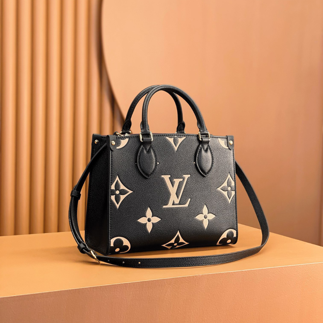 Louis Vuitton LV On The Go PM Tote Bag Like Auth Handbags Woman’s 25cm