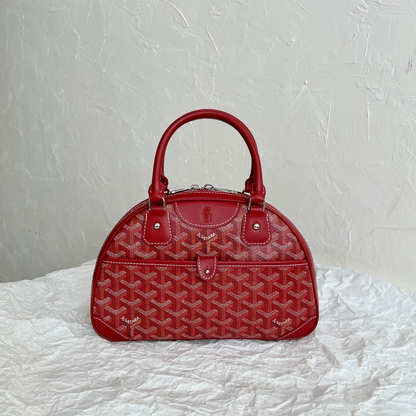 Goyard Saint Jeanne Bag Coated Canvas PM Red 9496843