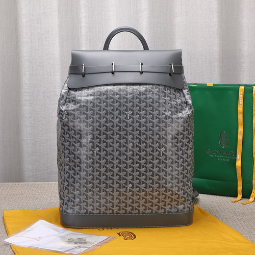 Goyard Steamer PM Grey Backpack