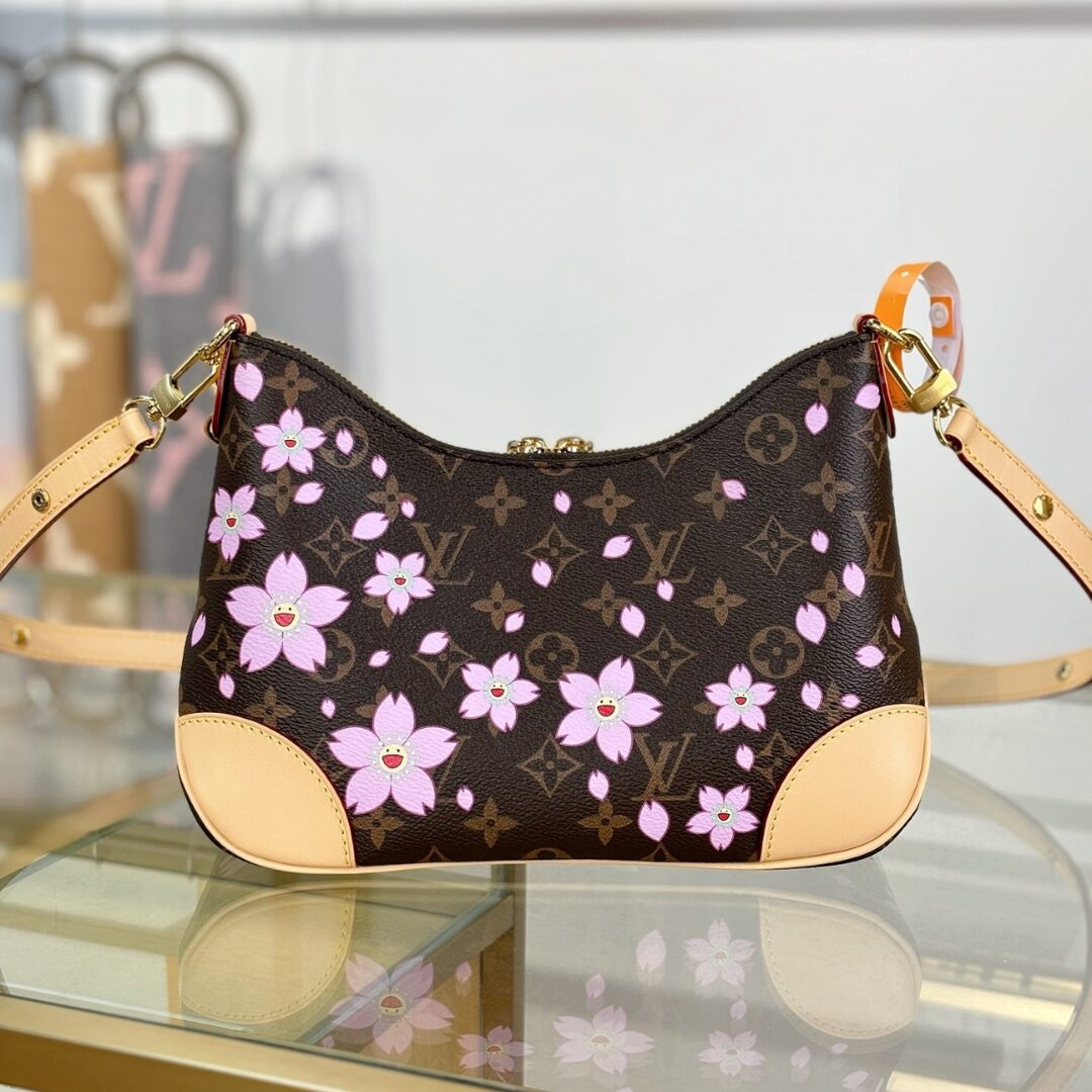 Louis Vuitton x Takashi Murakami Boulogne PM Cherry Blossom Bag