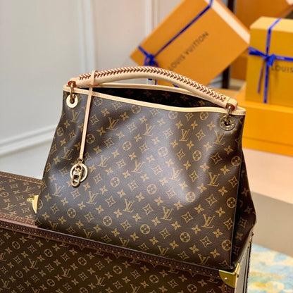 LOUIS VUITTON Monogram Delightful MM Pivoine 187884