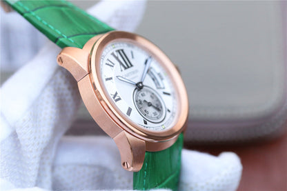 CALIBRE DIVER 42 AUTOMATIC ROSE GOLD CASE WHITE DIAL