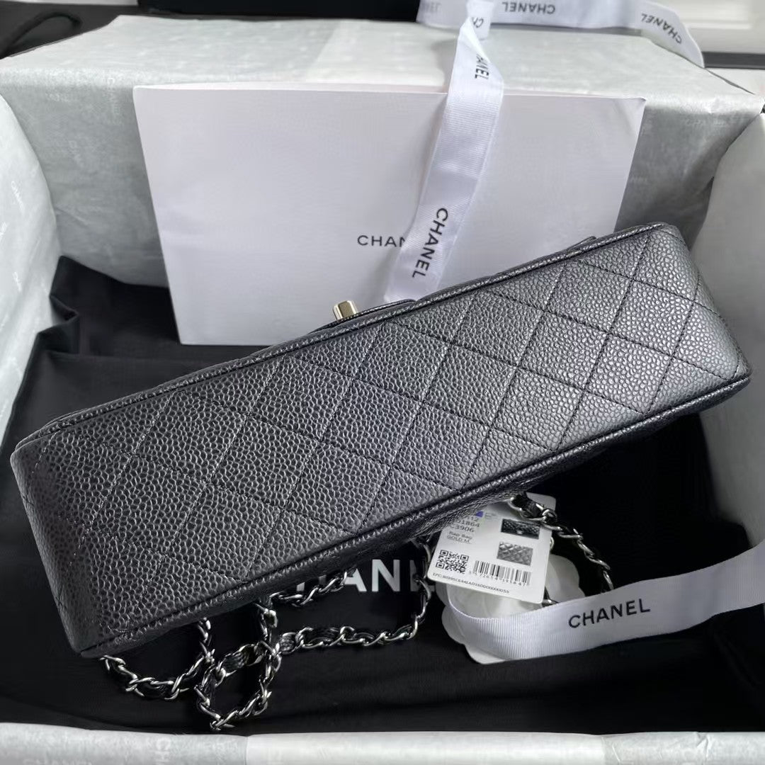 Chanel Classic Flap Medium Sliver Hardware