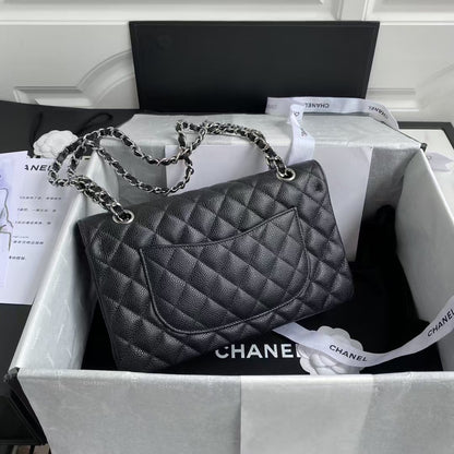 Chanel Classic Flap Medium Sliver Hardware