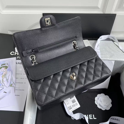 Chanel Classic Flap Medium Sliver Hardware