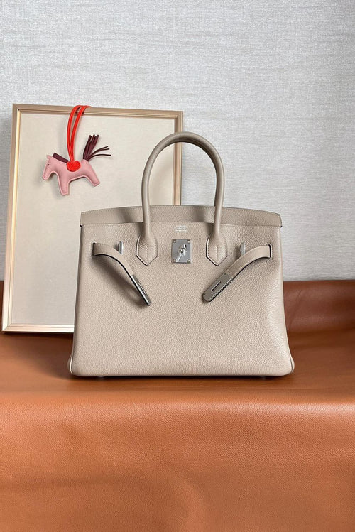 HN 30cm Gris Tourterelle Palladium hardware