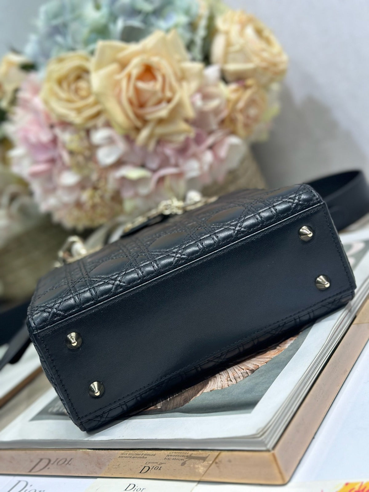 Dior Lady Small Black Handbag
