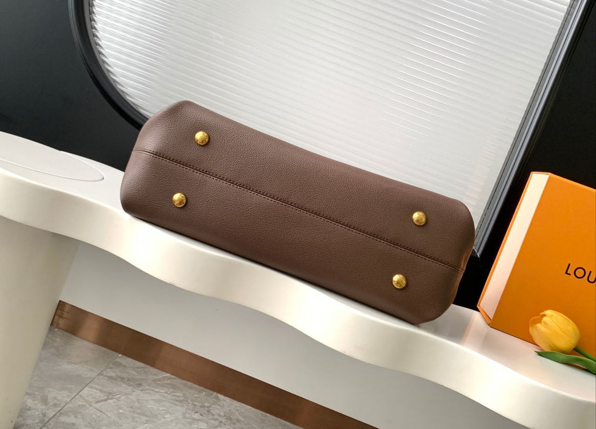LV Low Key Cabas MM Chocolate Colour