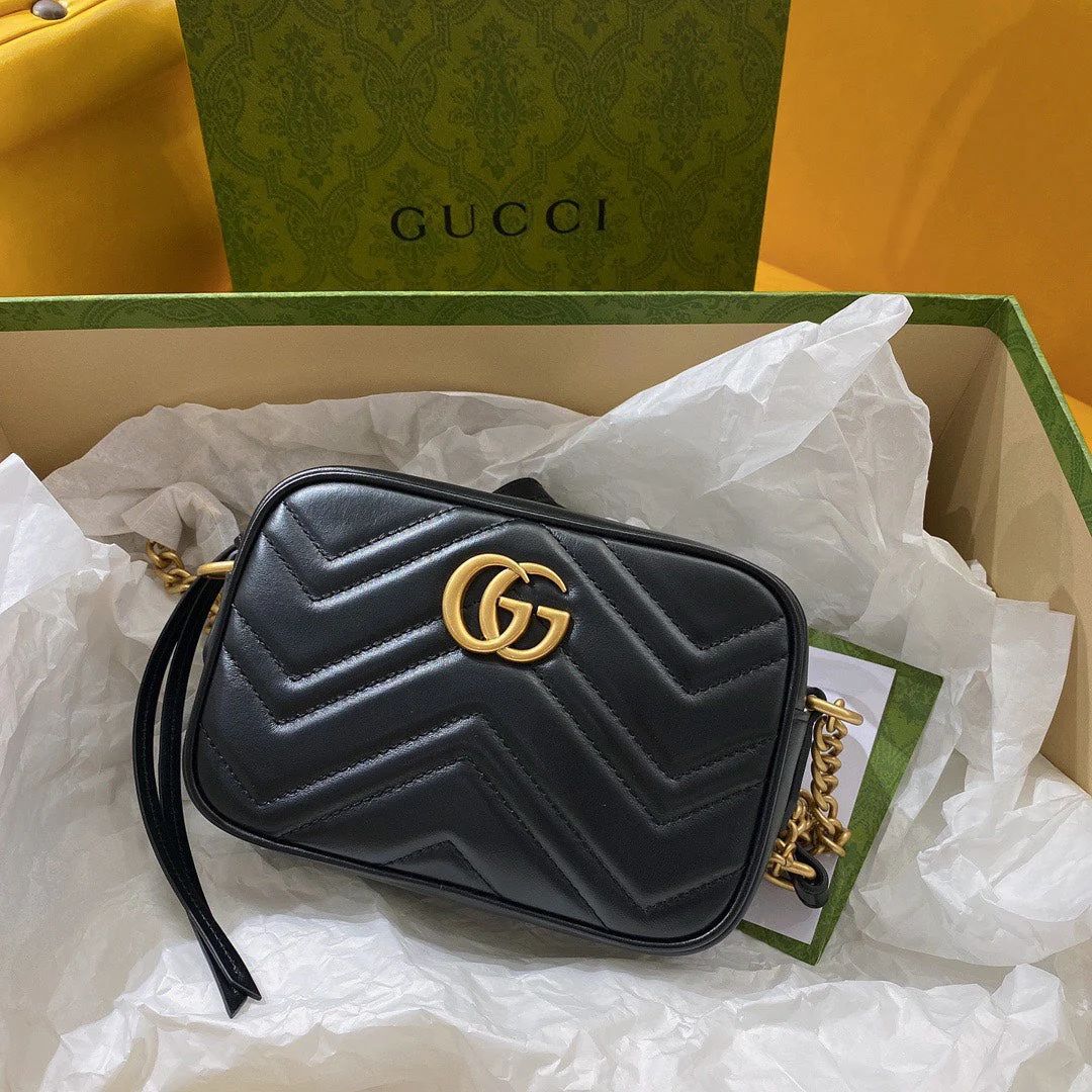 GG Marmont mini camera bag