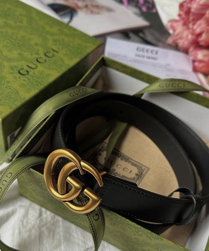 Gucci Black Belt – SIZE 85