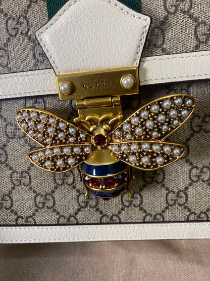 Gucci Queen Margarnet Bag White
