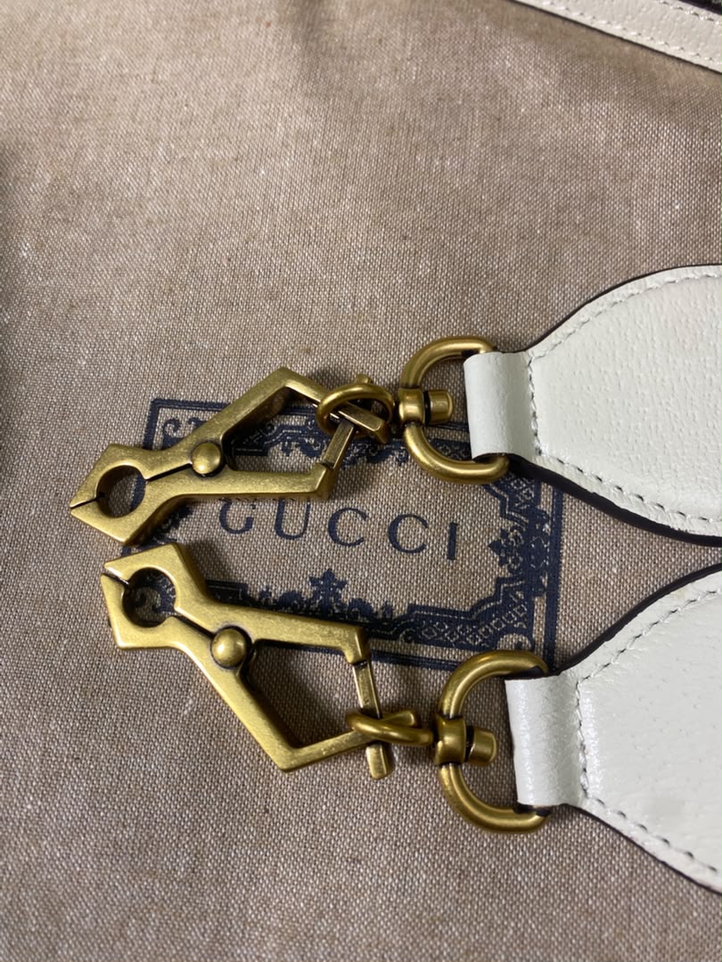 Gucci Queen Margarnet Bag White