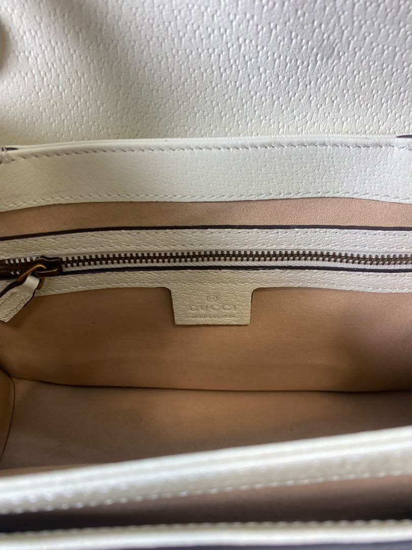 Gucci Queen Margarnet Bag White