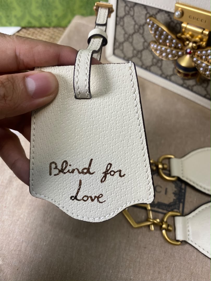 Gucci Queen Margarnet Bag White