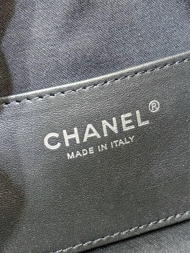 Chanel 25 mini Gold Sliver Chain Black