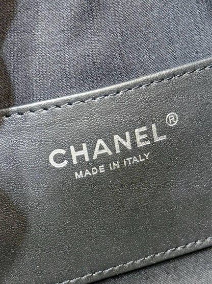 Chanel 25 mini Gold Sliver Chain Black