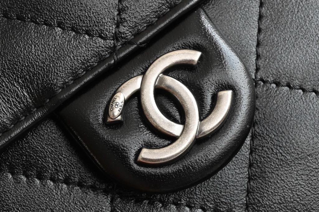 Chanel 25 Small Gold Sliver Chain
