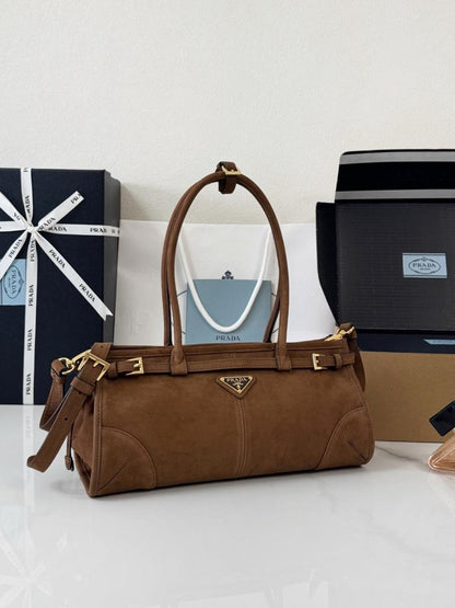 Prada Suede Bonnie Bag