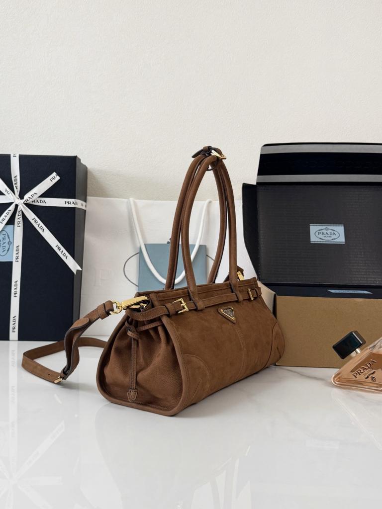 Prada Suede Bonnie Bag